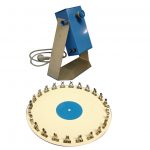 AGITATEUR ROTATIF VITESSE FIXE ET INCLINAISON VARIABLE AVEC GRAND PLATEAU A CLIPS ARH – Image 2