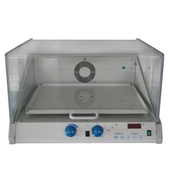 AGITATEUR-INCUBATEUR MOYEN MODELE ORBITAL NUMERIQUE VITESSE VARIABLE MIS VT 60