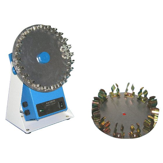 AGITATEUR ROTATIF VITESSE FIXE ET INCLINAISON VARIABLE POUR PLATEAUX A CLIPS ARB