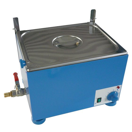 BAIN-MARIE  THERMOSTATE 8,5 L CUVE INOX AVEC COUVERCLE , FOND PERFORE ET VIDANGE BBI