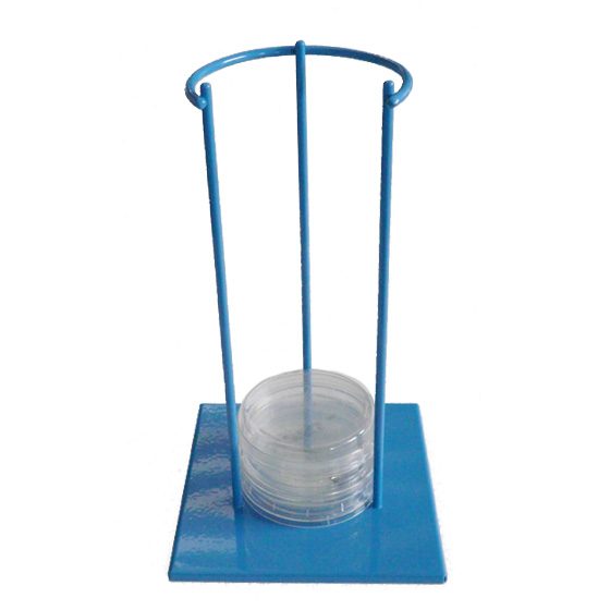 PORTOIR DE RANGEMENT 1 PILE DE 12 BOITES DE PETRI Ø 65 MM