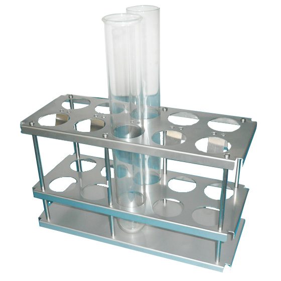 PORTOIR A 2 X 5 TROUS POUR TUBES MINERALISATION