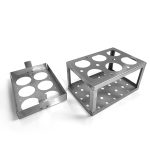 PORTOIR AVEC COUVERCLE 2 X 3 TROUS POUR TUBES NON BOUCHES – Image 2